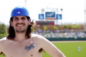 Ryan at L.A. Dodgers Stadium