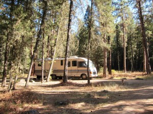 Grizzly Campground at Rock Creek, Montana