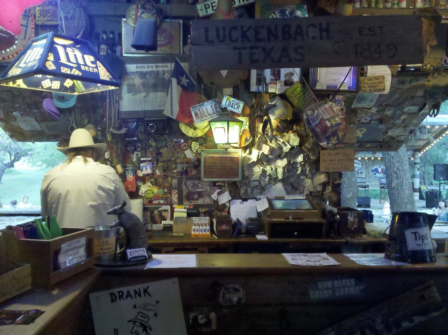 Luckenbach Texas Bar Luckenbach Texas Bar